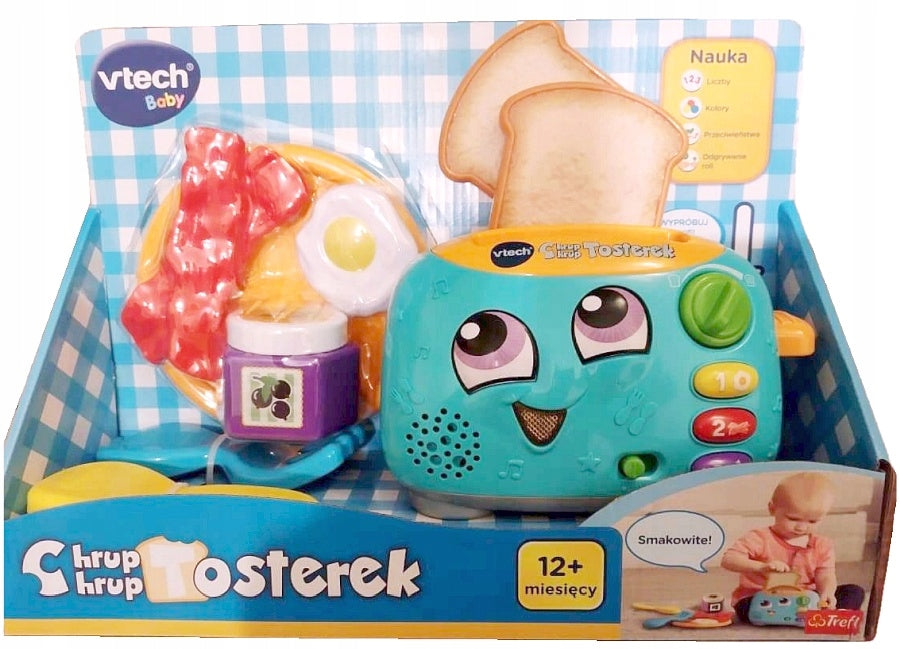 Interactive Toaster Chrup Chrup Speaks in Polish EAN (GTIN) 5900511614862