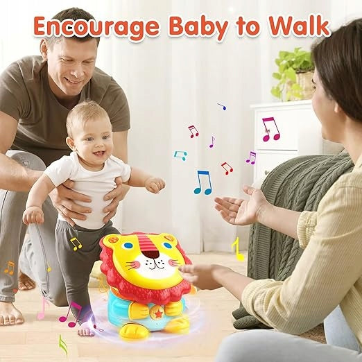 Interactive Toy Lion Music Drum For Infants Educational Dance Brand no brand