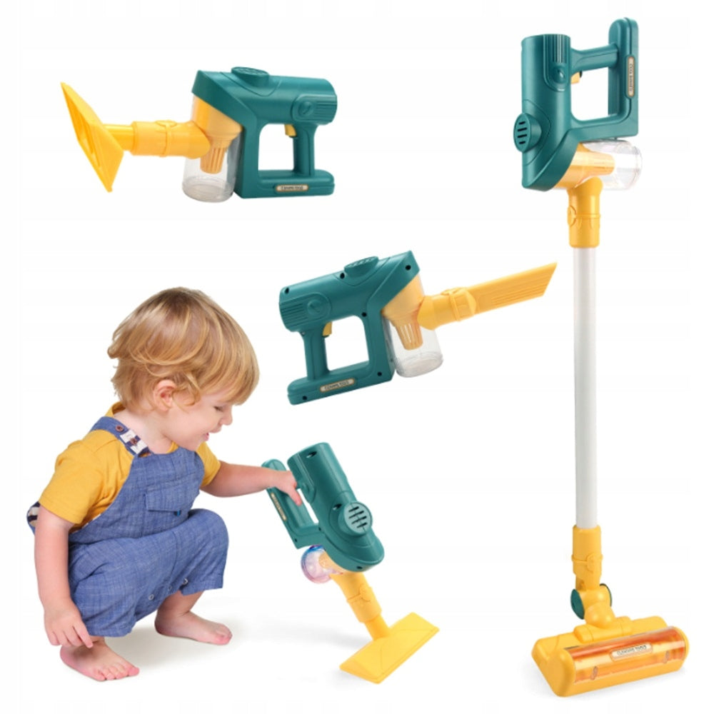 Interactive Vacuum Cleaner for Kids Vertical Toddler 3in1 Educational Toy Packaging status original