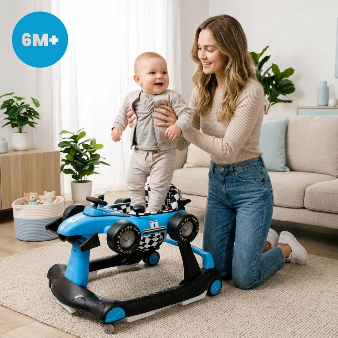 Interactive Walker Pusher Racing Formula 1 3in1 blue Manufacturer code B01.024.0.2