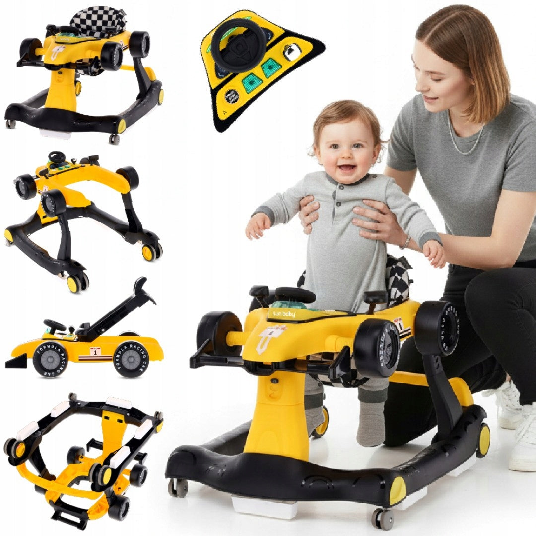 Interactive Walker Pusher Racing Formula 1 3in1 sound SUN BABY