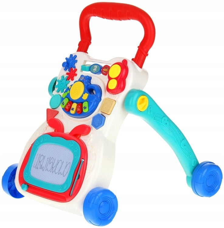 Interactive Walker Ride-On Pusher Piano 3in1 Brand Nobo Kids