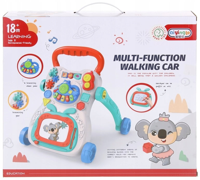Interactive Walker Ride-On Pusher Piano 3in1 Manufacturer code CH-6745132