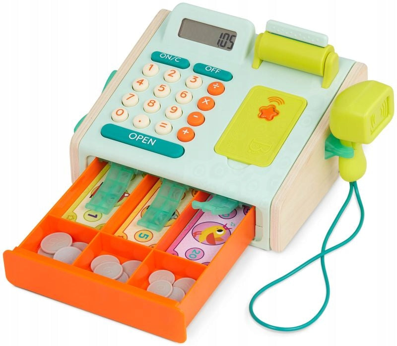 Interactive cash register behind the B.Toys 3+ scanner Brand B.Toys