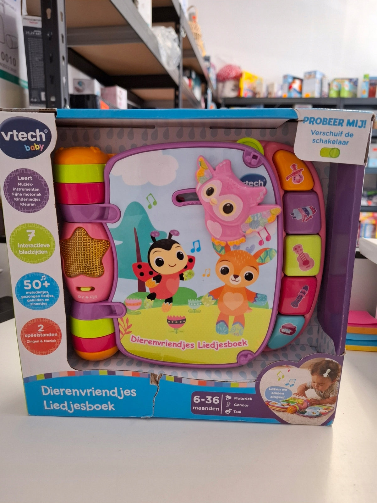 Interactive children's book VTech Baby Dutch version Kind educational books