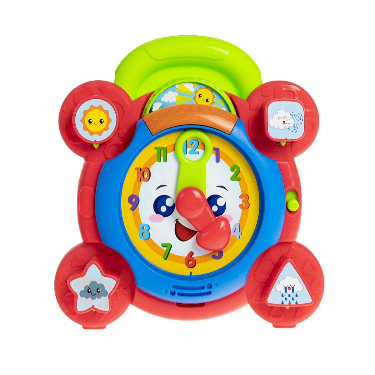 Interactive clock for children educational to learn hours sorter plays melodies Packaging status original