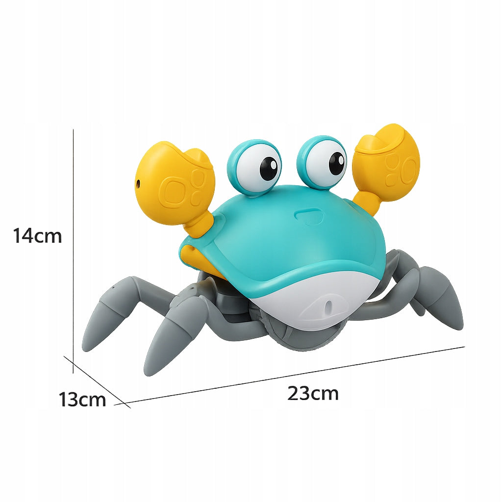 Interactive crab crawling music gift for baby Packaging status original