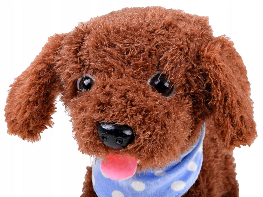 Interactive cute DOG walks bark ZA2857 Color beige