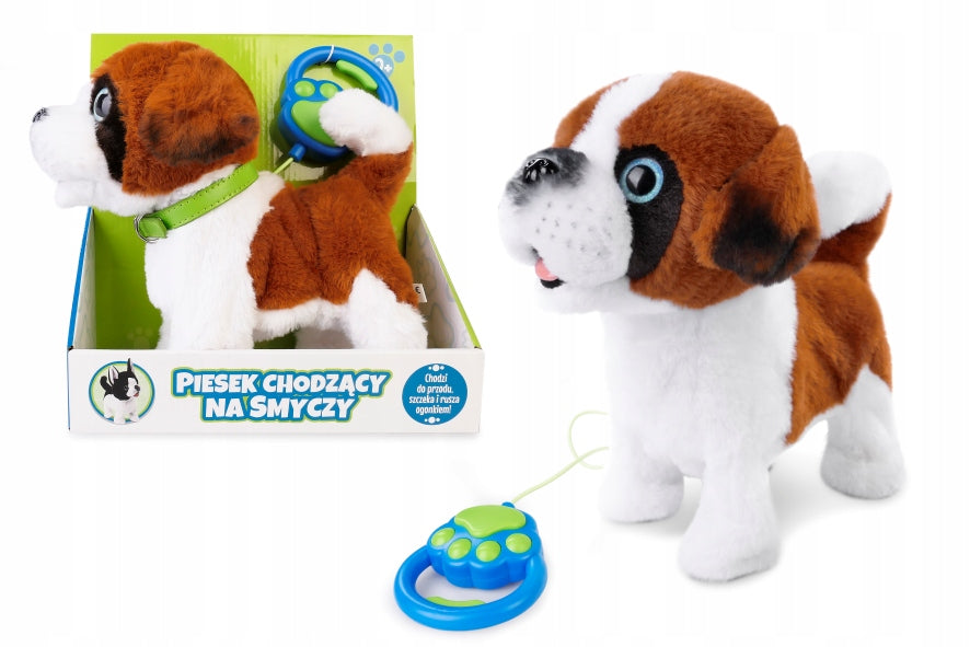Interactive dog walking on a leash 23 cm brown from 2 years Artyk Packaging status original