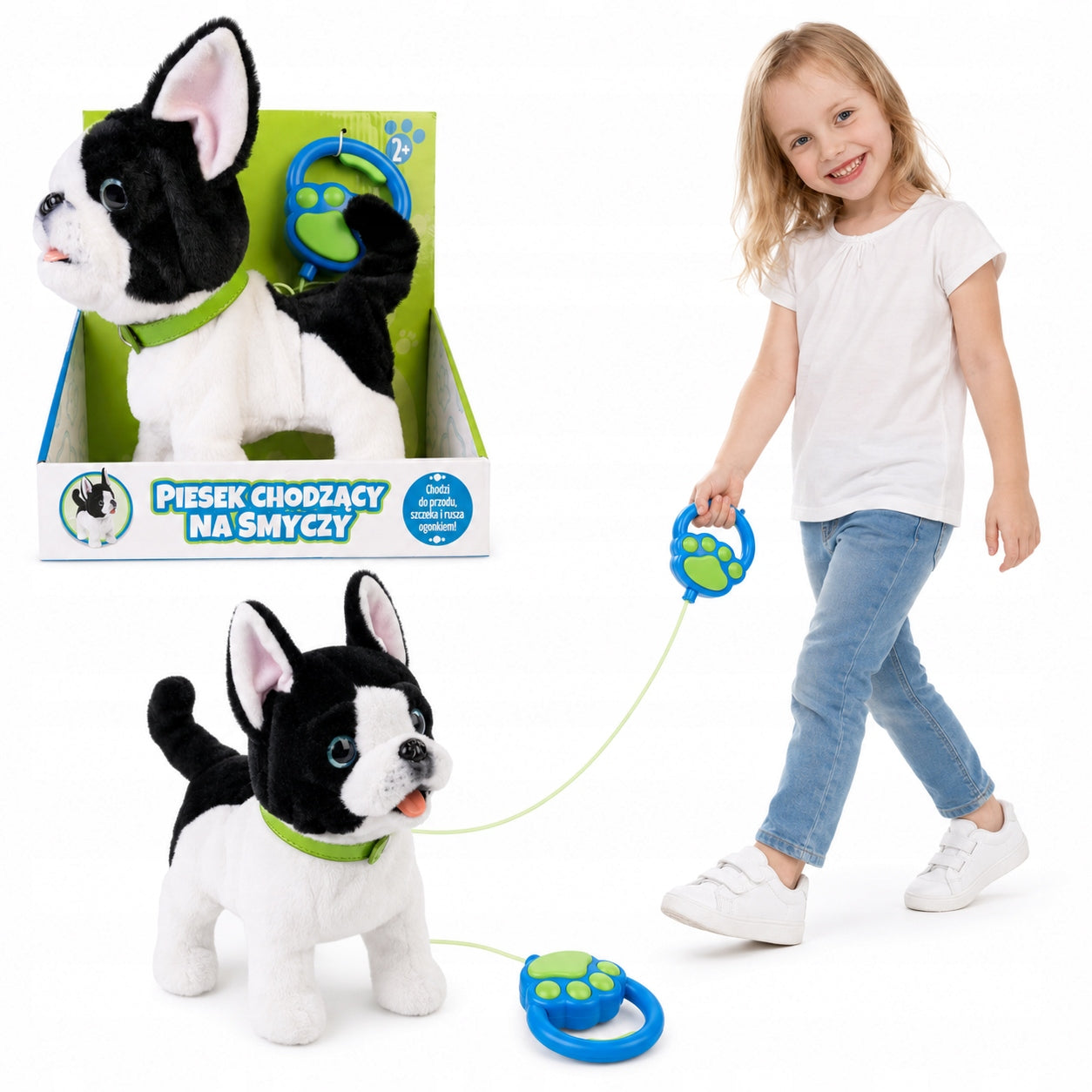 Interactive dog walking on a leash controlled 23 cm from 2 years Artyk