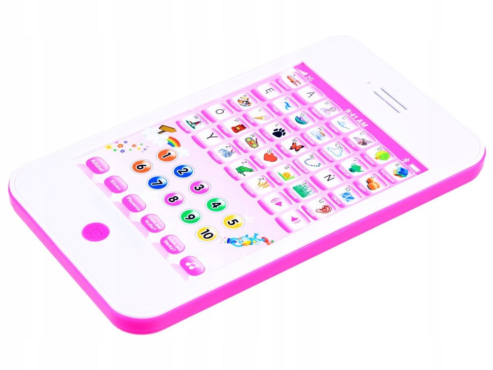 Interactive educational TABLET in Polish ZA3223 Color pink