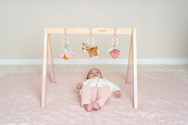 Interactive headband Little Dutch wooden with sensory pendants Manufacturer code LD9010