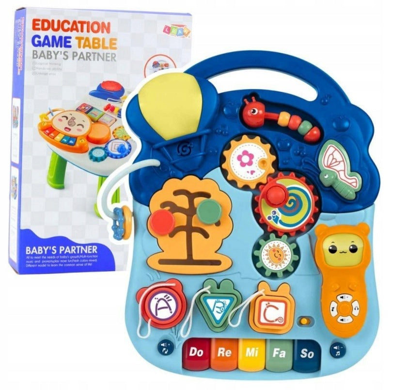 Interactive table edu light and sound