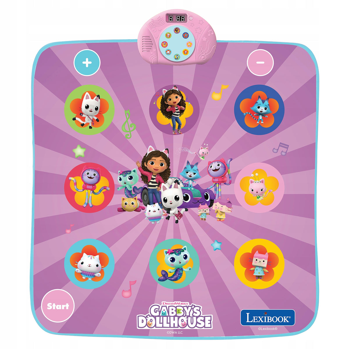 Interactive toy LEXIBOOK Cat House Gabi dance mat DM10GDH