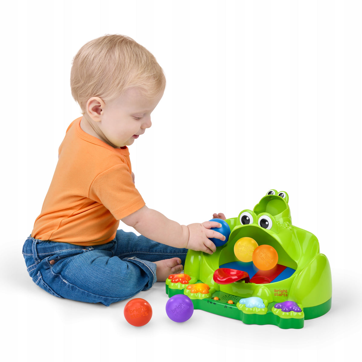 Interactive toy for babies Frog ball launcher Bright Starts Kind other