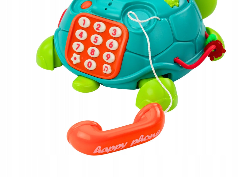 Interactive turtle 6in1 green Lean Toys 255x200 mm Kid's age 3+ years