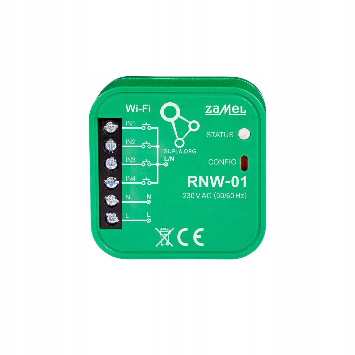 Interface 4 inputs RNW-01 WiFi Zamel SUPLA Brand Zamel
