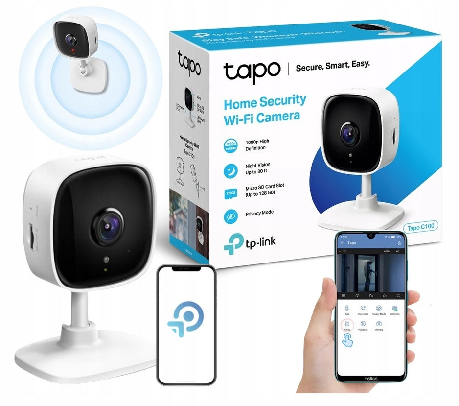 Internal IP Camera Tp-Link Tapo C100 Model Tapo C100