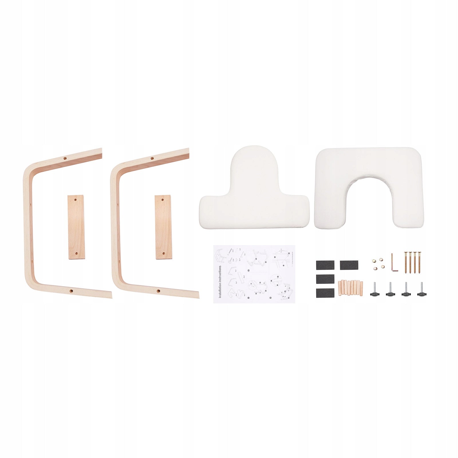 Inversion Chair, Yoga Headstand Bench for Beginners white Packaging status original