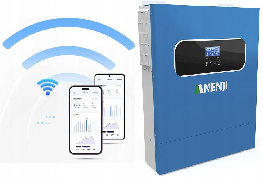 Inverter Hybrid Inverter On Off Grid 10kW 48V 2xMPPT WiFi Solar 11000W