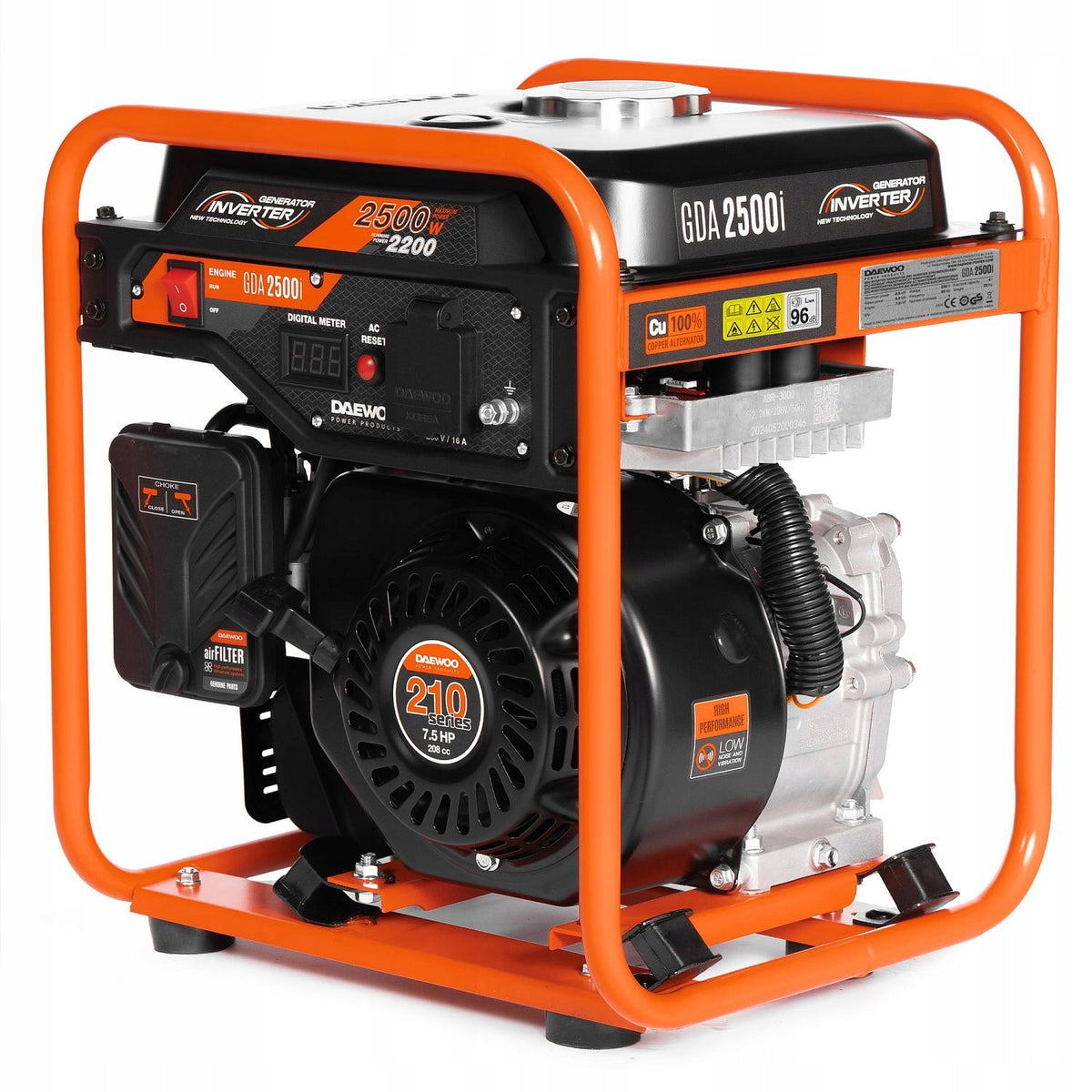 Inverter generator set Daewoo generator GDA 2500i 2kW 2000W Brand Daewoo