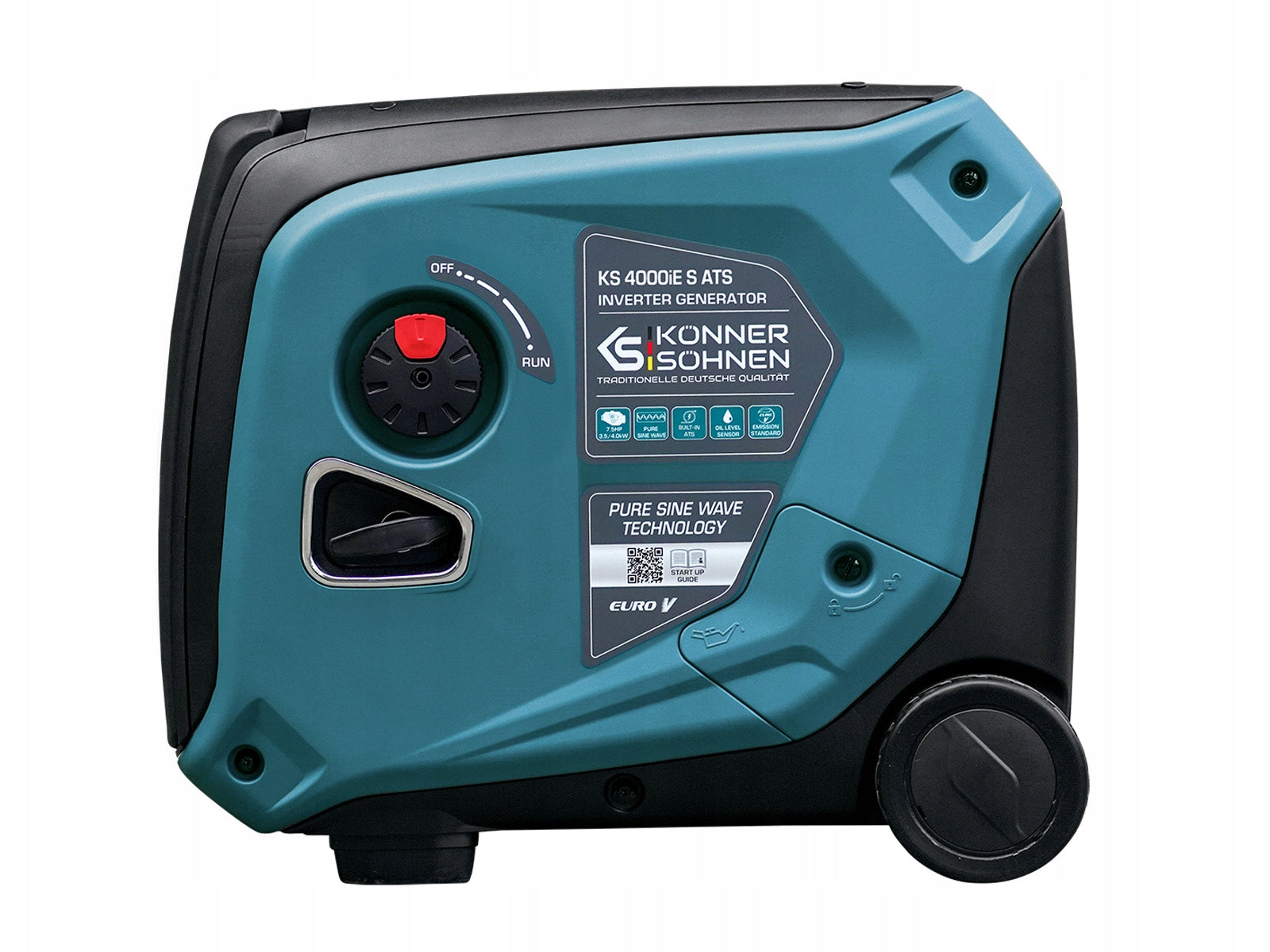 Inverter generator set KS 4000iES ATS - 4000W - with integrated ATS Manufacturer code KS 4000iE S ATS