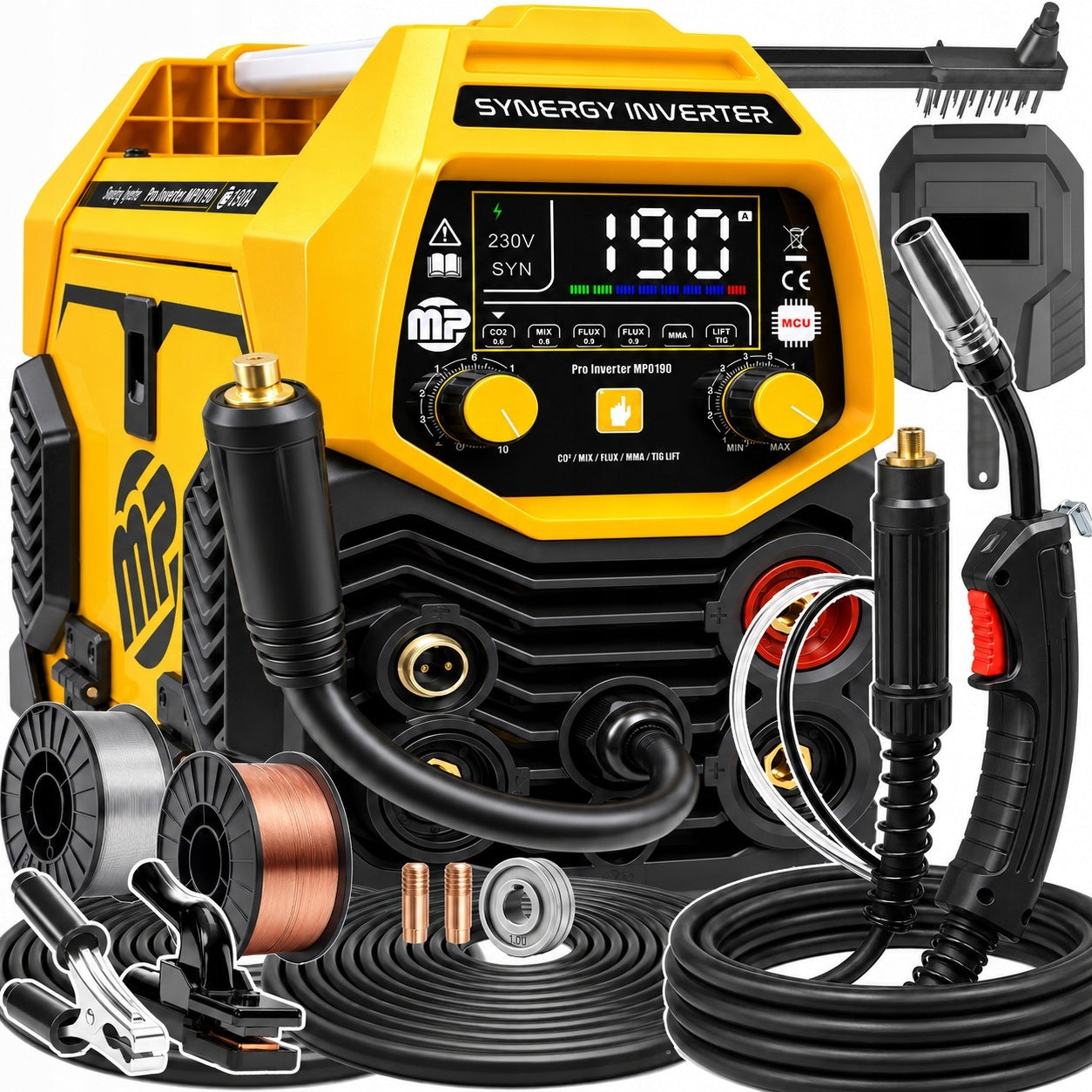 Inverter welder MIGOMAT FLUX MIG MAG MMA GAS Co2 SYNERGY MP0190