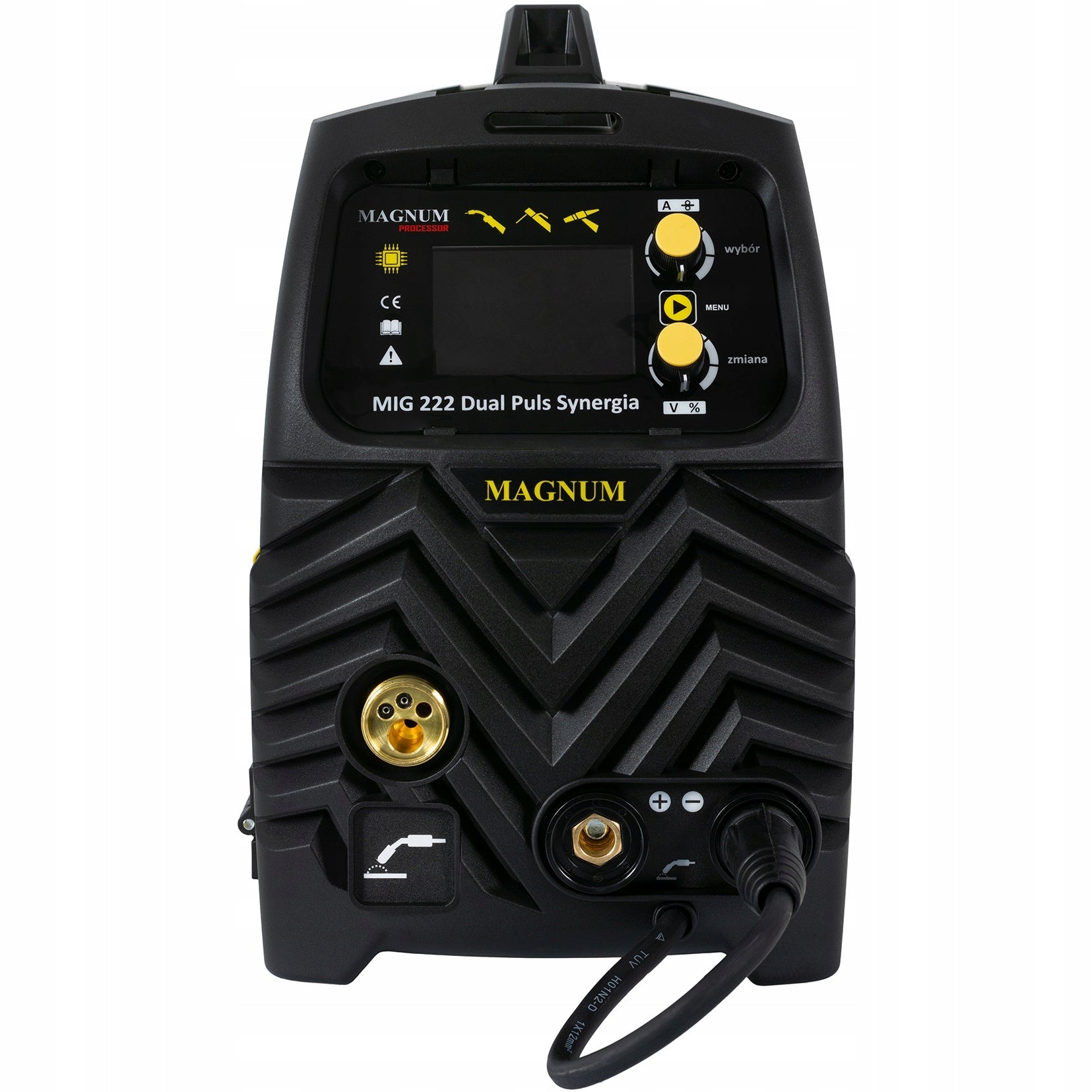 Inverter welder Magnum MIG 222DP Synergy LCD Welding methods MIG/MAG MMA TIG