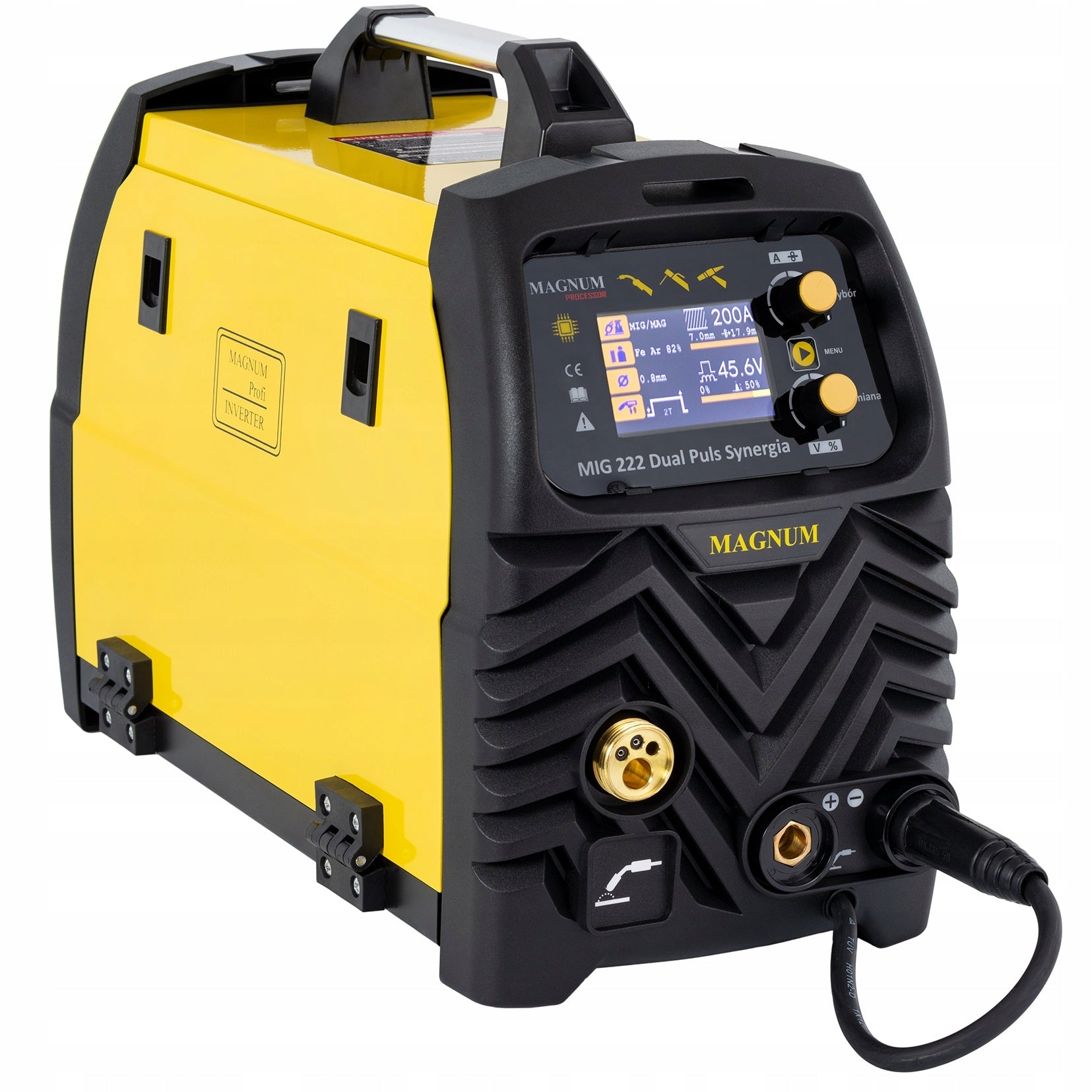 Inverter welder Magnum MIG 222DP Synergy LCD