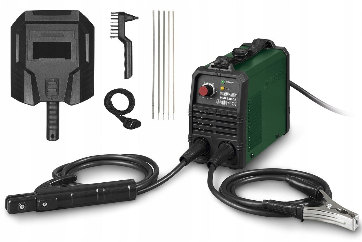 Inverter welder PARKSIDE PISG 120 D5, 10-120 A , electrode accessories
