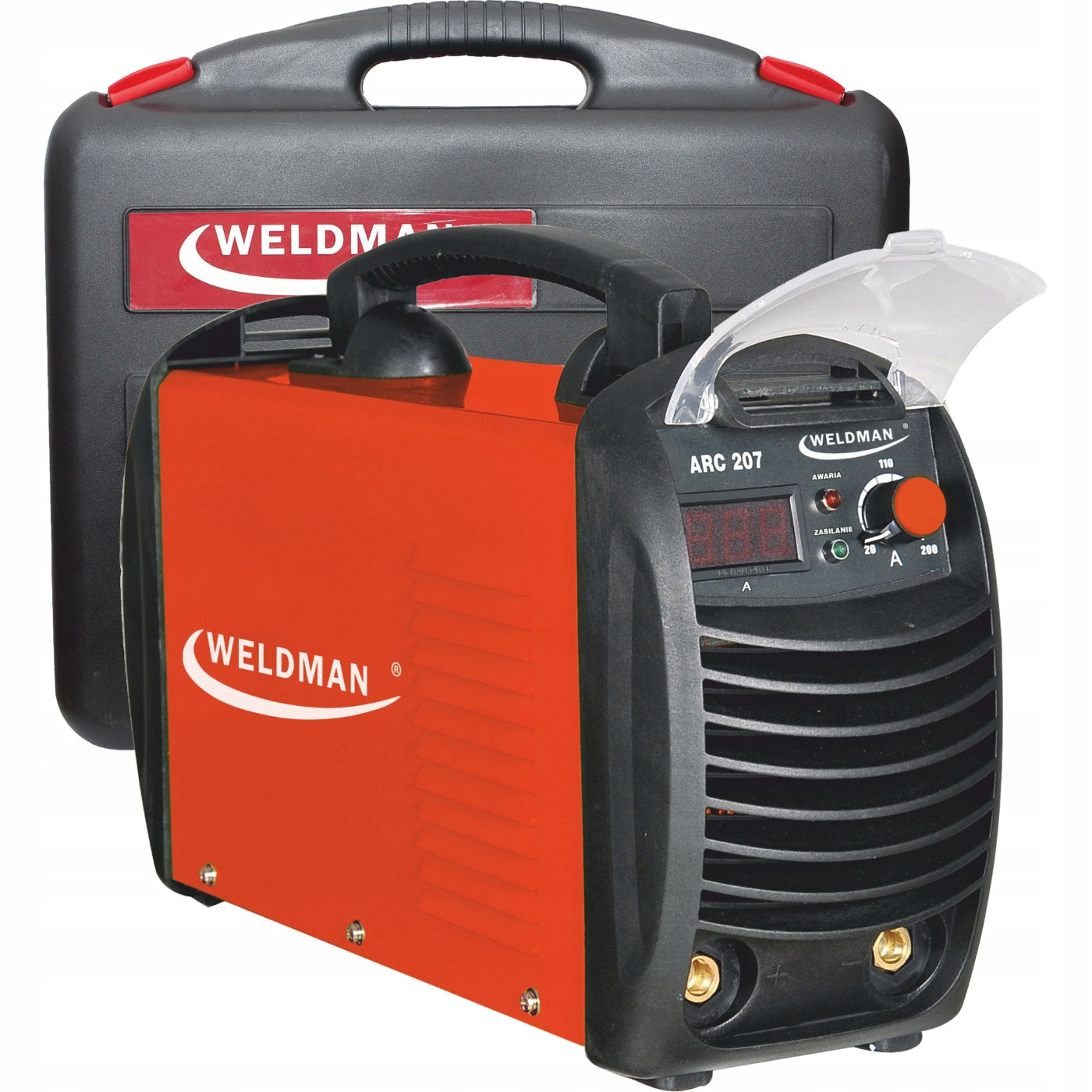 Inverter welder Weldman ARC 207 MMA/TIG 200 A + suitcase Brand Weldman