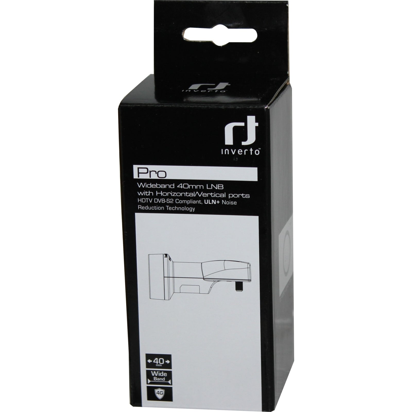 Inverto WideBand Unicable NC UltraBox 4K Converter Manufacturer code Wideband 40mm PLL LNB PRO
