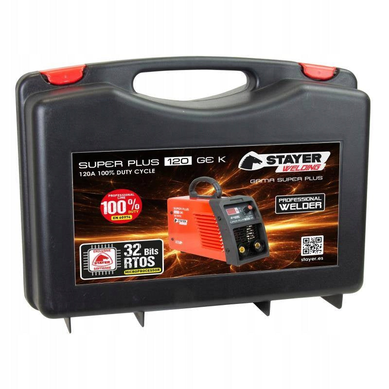 Invertor SUPER PLUS 120 GE K, 120 A, kufr, STAYER Packaging status original