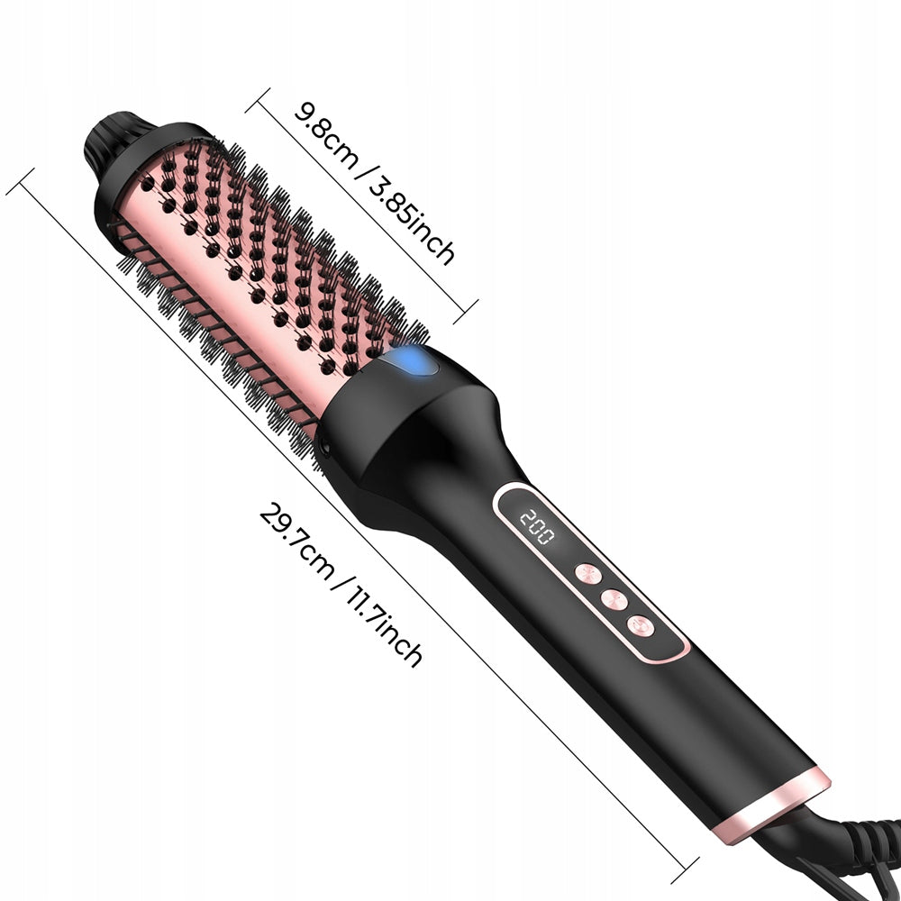 Ionic Thermal Brush, Curler With LCD Display, Hot Brush Packaging status original