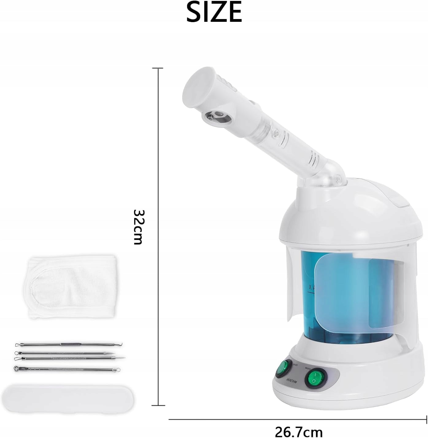 Ionic face evaporator opens pores moisturizes cleanses TaFoyu EAN (GTIN) 5906815119195