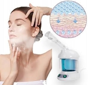 Ionic face evaporator opens pores moisturizes cleanses TaFoyu