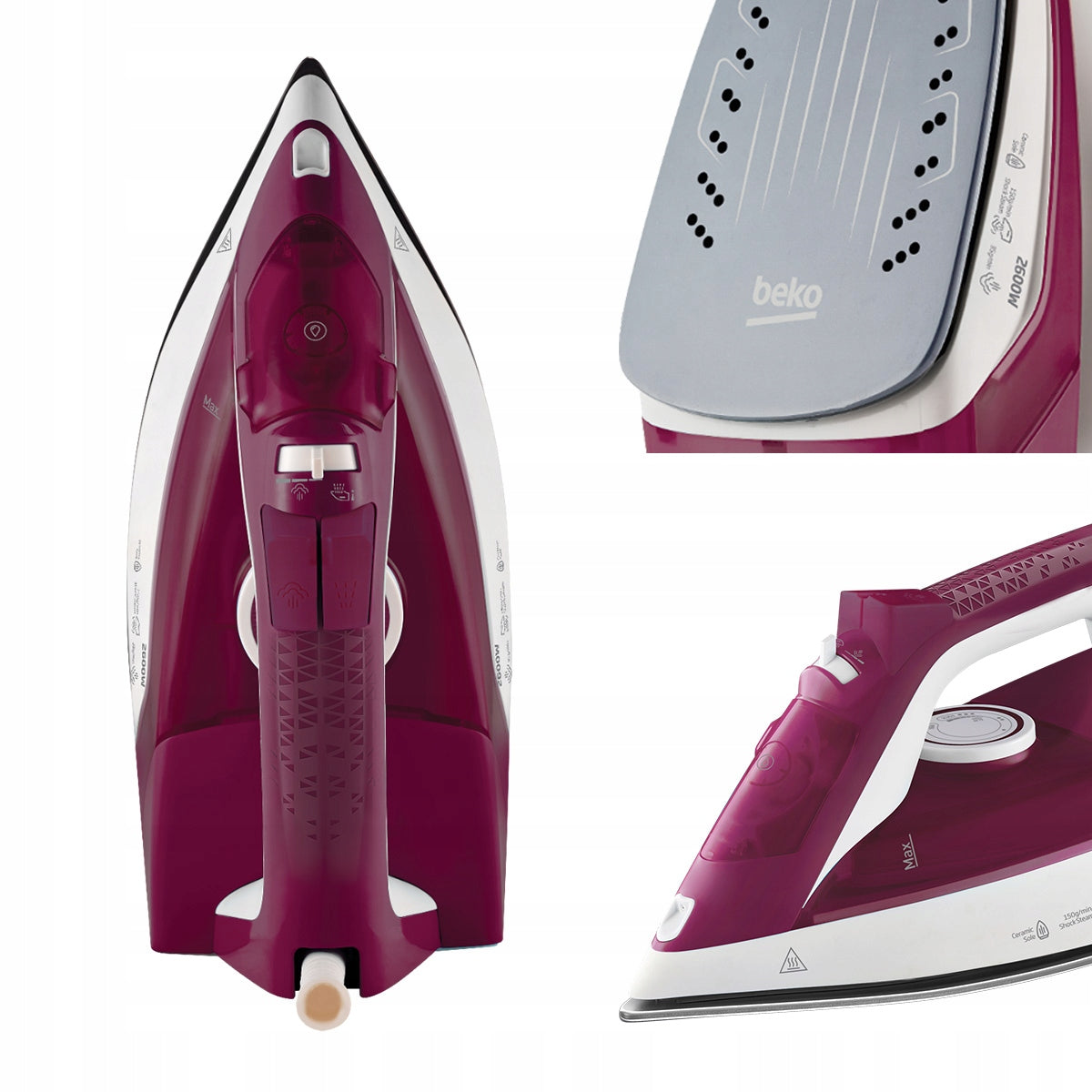 Iron Beko SIM3126R 2600 W