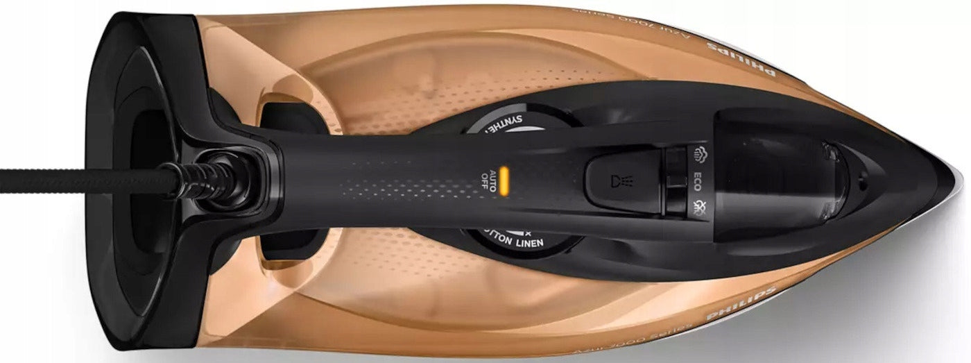 Iron PHILIPS Azur 7000 Series DST7040/80 Dominant color black