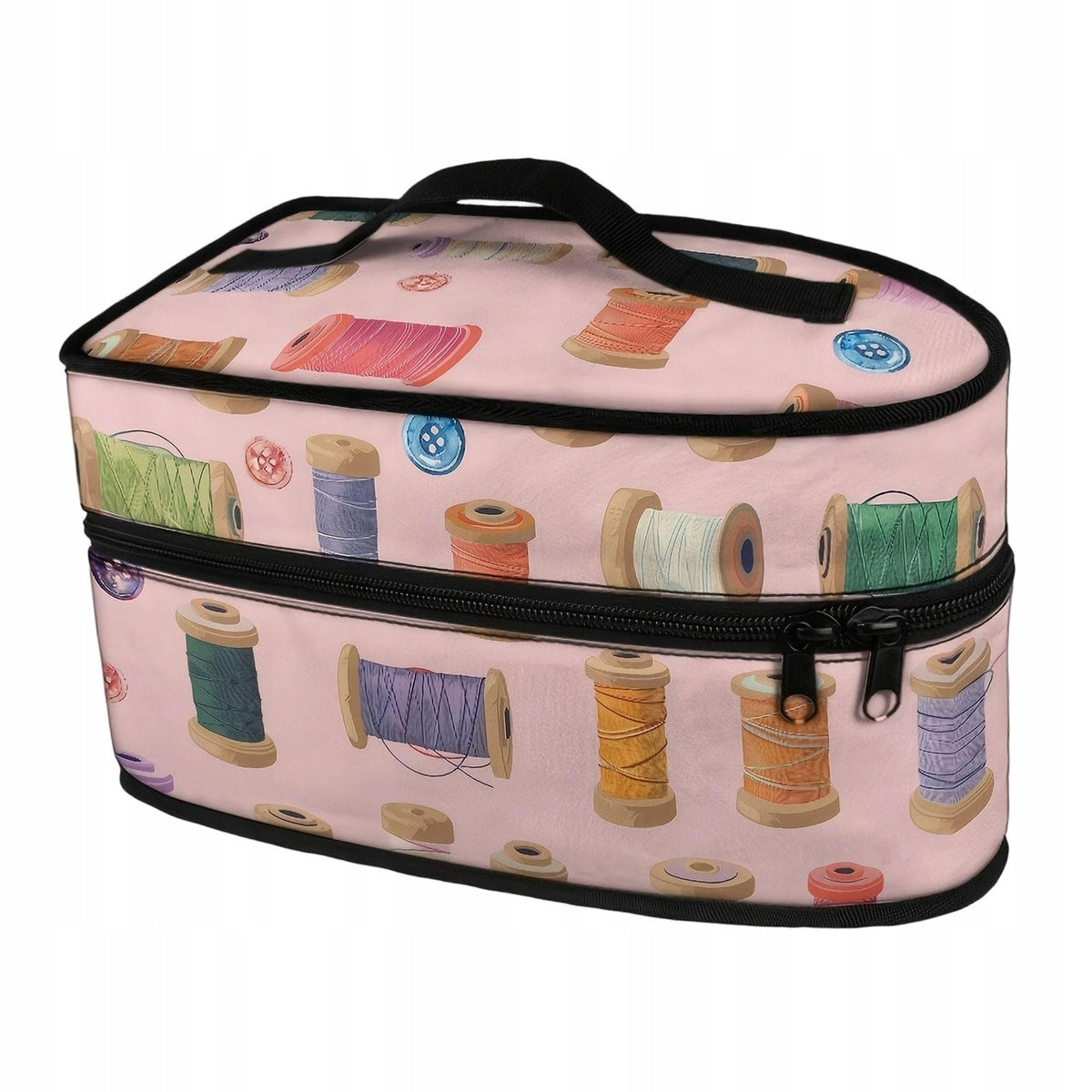 Iron Storage Pouch with Zipper and Handle, Portable Steam Iron Storage Bag