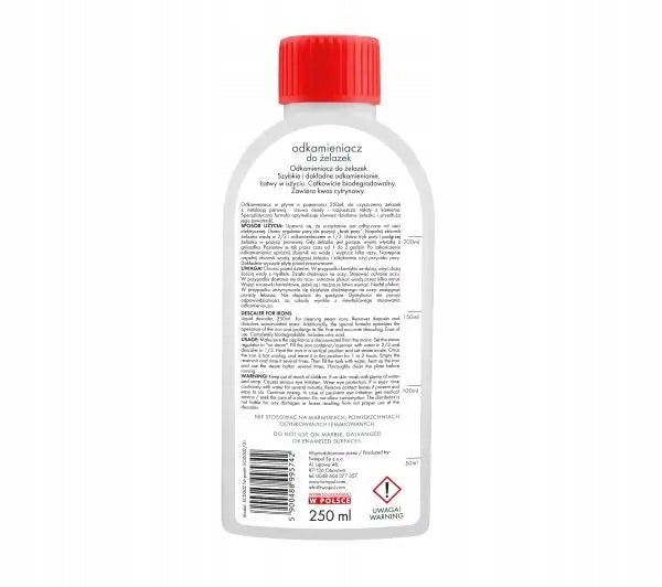 Iron descaler Raven ECD002 250 ml Removes limescale deposits and tarnishes Packaging status original