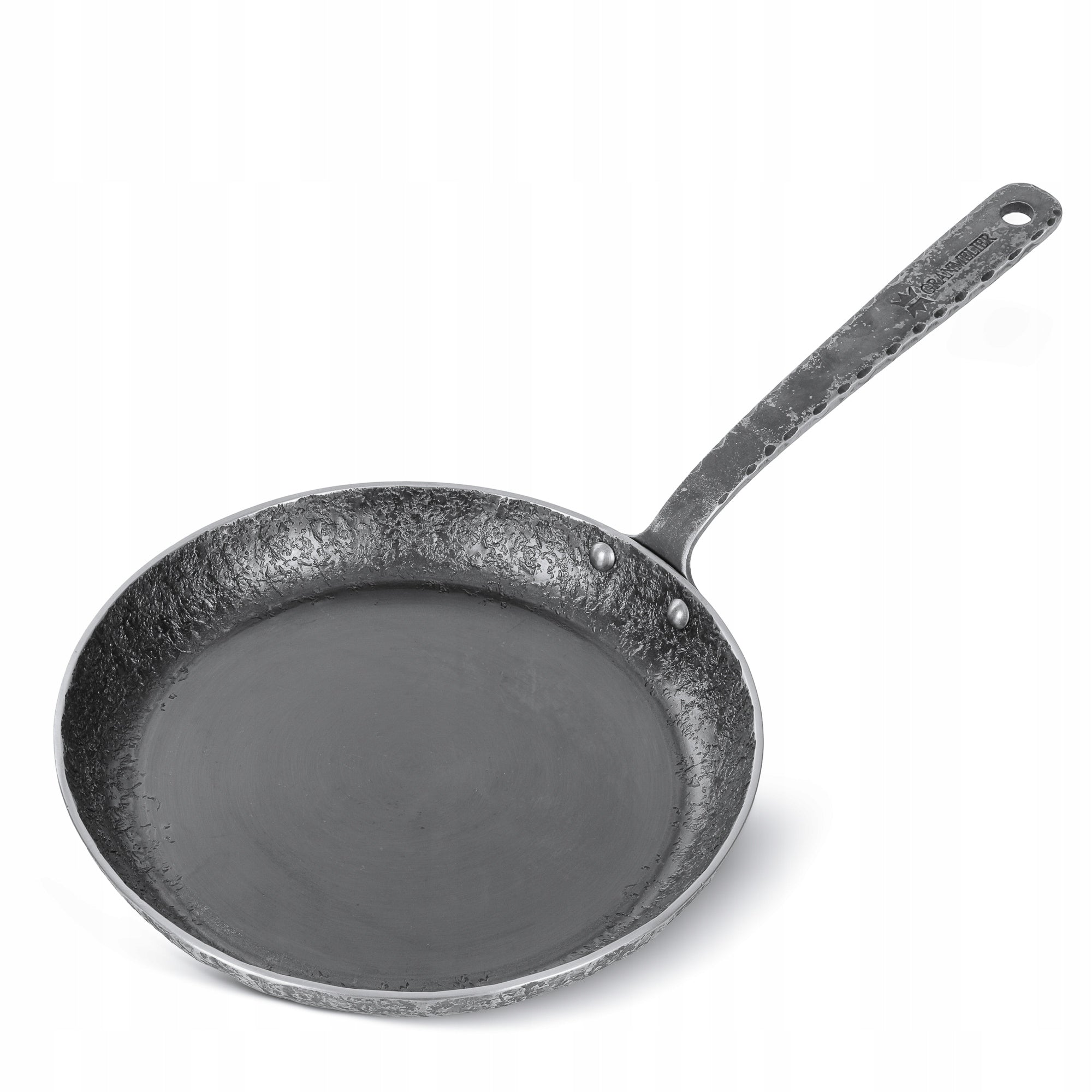 Iron pan hand forged carbon steel GRANMELIER ELI 24 cm without PFAS