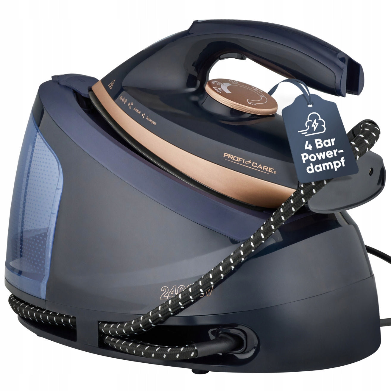 Iron with Steam Station, Steam Generator, ProfiCare PC-DBS Steam Station