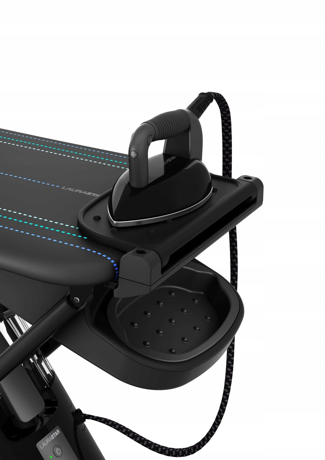 Iron with ironing system Active Board LAURASTAR SMART U Black Manufacturer code 70184