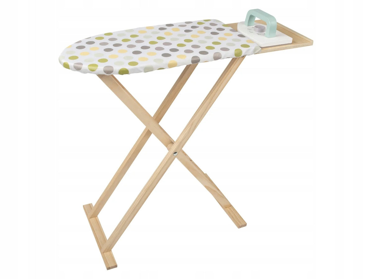 Ironing set Playtive wooden montessori 2 el. 3+ multicolor