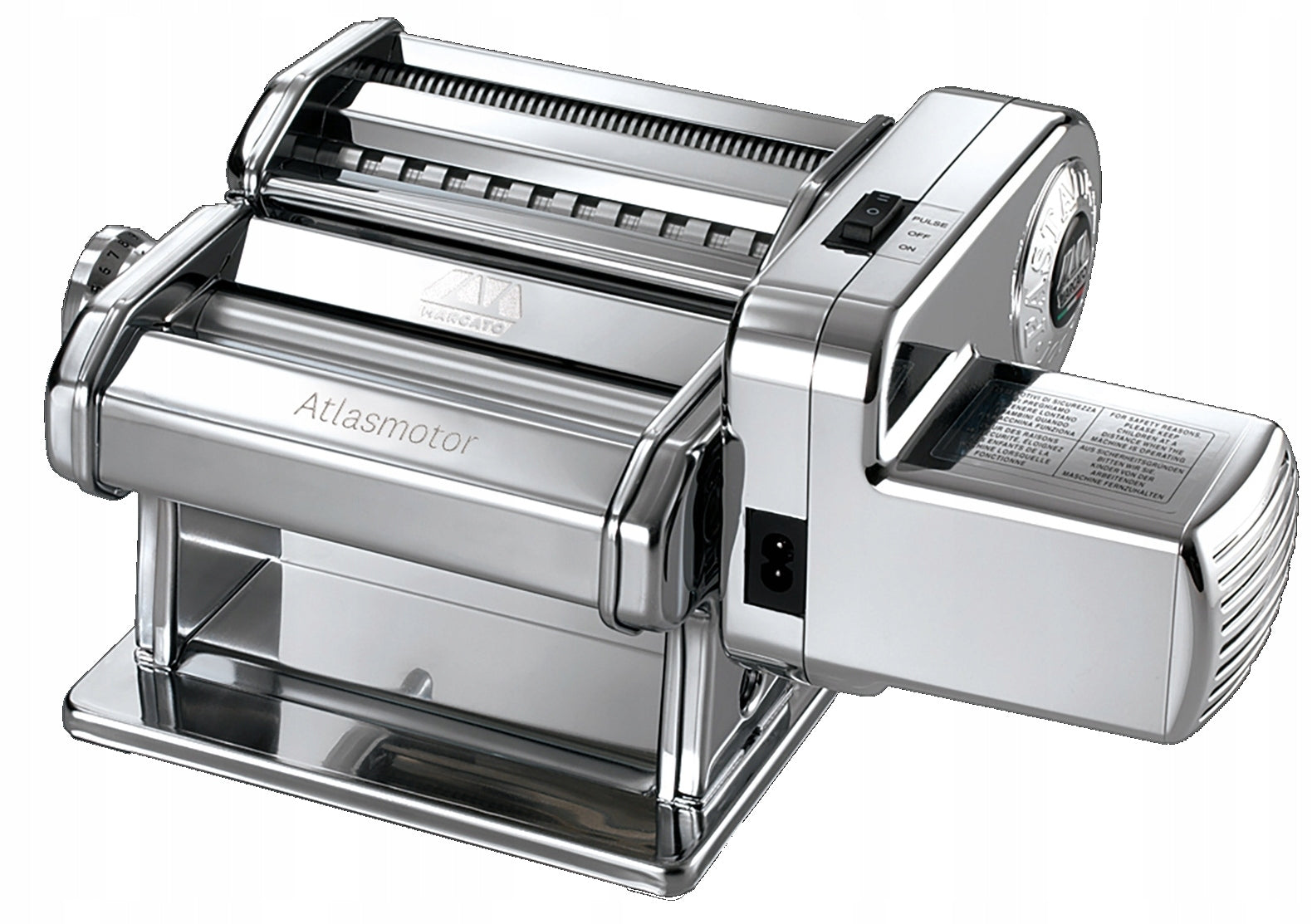 Italian Pasta and Rolling Machine Marcato Electric Atlas