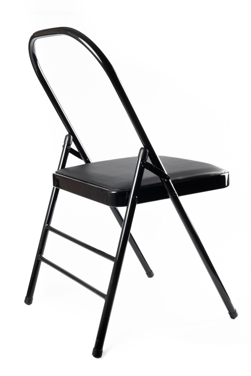 Iyengar Yoga Chair Black Upholstered - Reinforced EAN (GTIN) 5905496954200