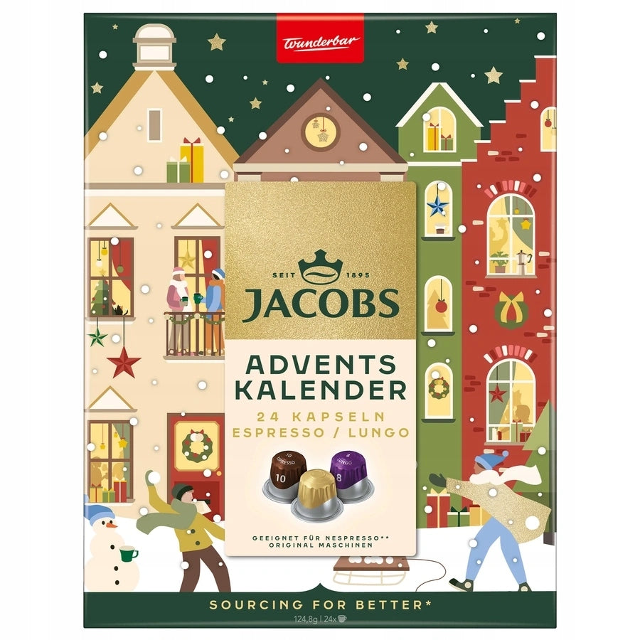 JACOBS ADVENT CALENDAR 2025 24 coffee capsules Packaging status original