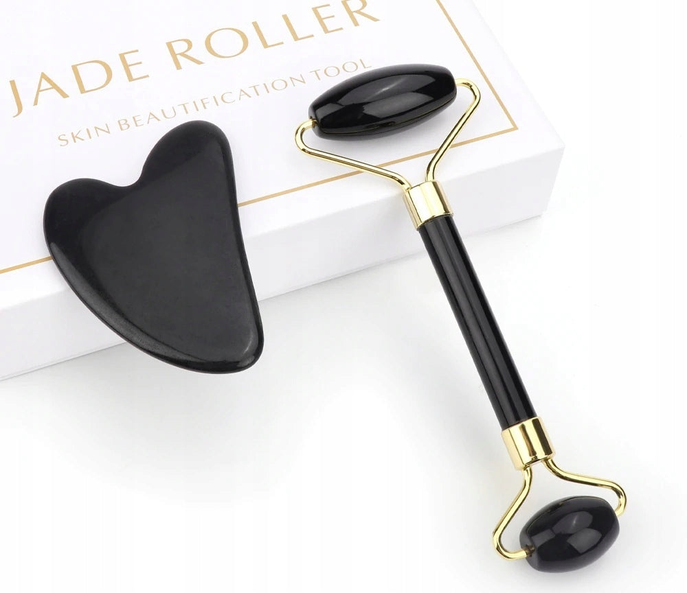 JADE ROLLER AND PLATE FOR FACE MASSAGE BOX EAN (GTIN) 5904013037587