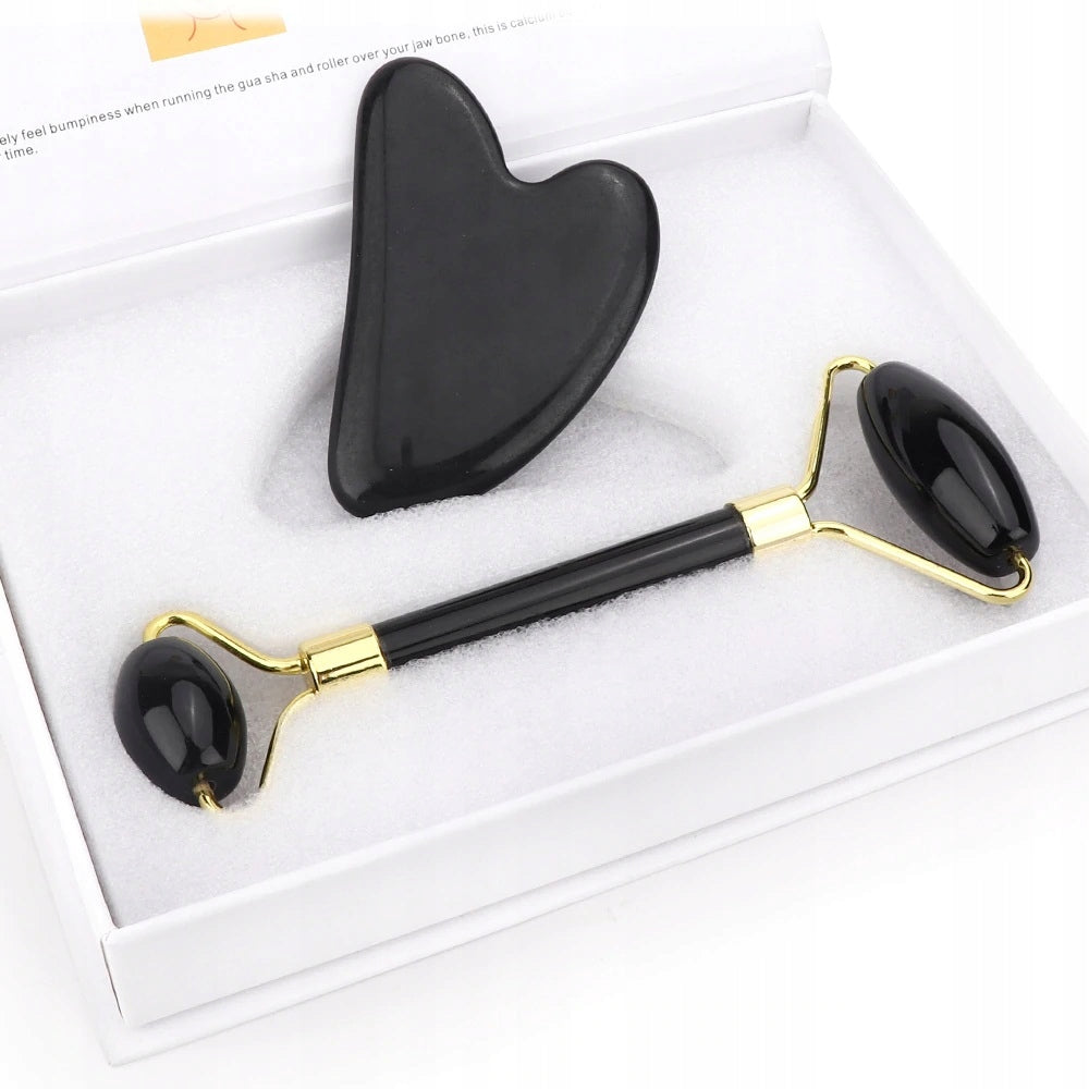 JADE ROLLER AND PLATE FOR FACE MASSAGE BOX Manufacturer code 5090184451694