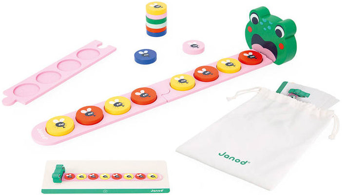JANOD EDUCATIONAL PUZZLE GAME - FROG ALGORITHMS Manufacturer code J05088
